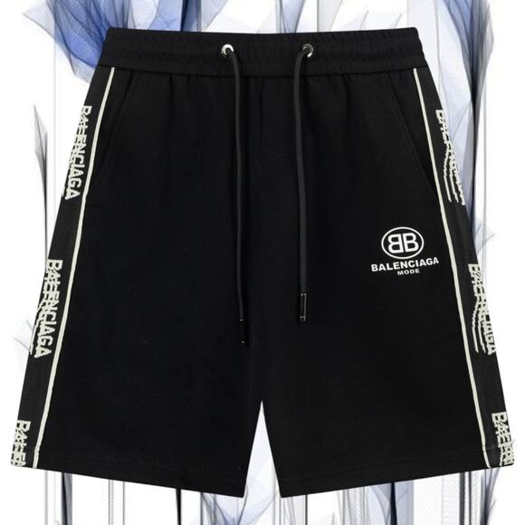 Balenciaga Men's Black Shorts